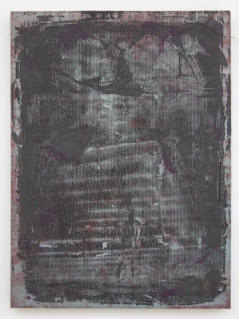 Jonathan Kelly - Tanit 5 - Acrylic on Polyester - 35x47cm